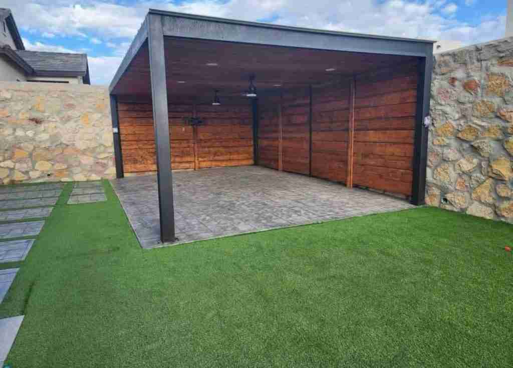 Custom pergola design and outdoor structure in El Paso TX